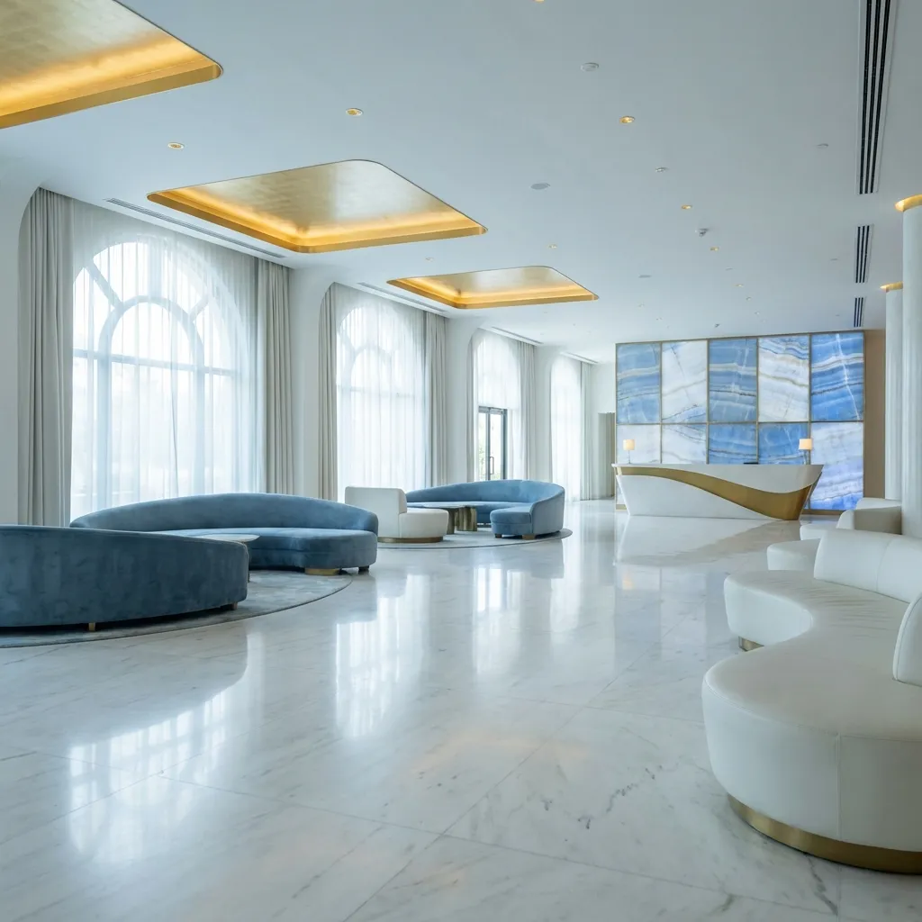 Luxury Hotel Lobby